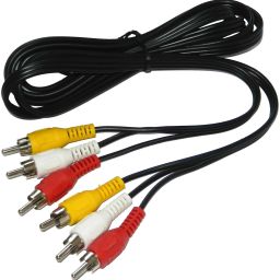 TERABYTE TV-out Cable 3 RCA to 3 RCA Male AV-image-16