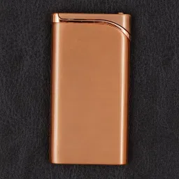 Refillable Rose Gold Slim Durable Windproof JetFlame Pocket Cigarette Lighter Pocket Lighter-image-2