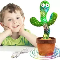 Talking Singing Toy Decoration Rechargeable Dancing Cactus Plush Toys Same-image-76