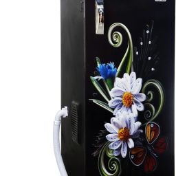 ( Aastha Atta Chakki) Fully Automatic Aata Chakki Machine with INBUILD VACUUM CLEANING TECHNOLOGY, Domestic Atta Maker with High Quality Wooden Body, Aatta Maker, Atta Chakki, Ghar-Ghanti, Specially for Grains and Masala Grinding with Standard Premium Accessories. (0.75 unit/hr Low Power Consumption, 1 HP Fully Copper Winding Motor) ( INBUILD VACUUM CLEANER ) Black Door with White Flower Plant and with Vacuum Cleaner Flourmill-image-27