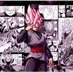Pankrut Goku Dragon Ball Z Design Non-Slip Rubber Base Gaming & Laptop (MPAD00143) Mousepad-picture-25