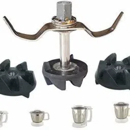™ -Mixer Grinder Stainless Steel Blade Set with Coupler + Extra 2 Jar Coupler - Suitable for Panasonic Mixer Blender Blade-picture-27