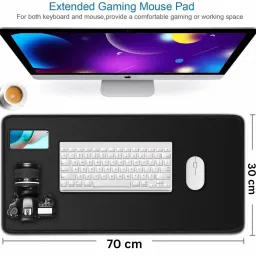 SHREEJI ENTERPRISE Gaming Keyboard Pad| Desk Mat | Non-Slip Rubber Base | Computer Laptop 30 X 70Cm Mousepad image 5