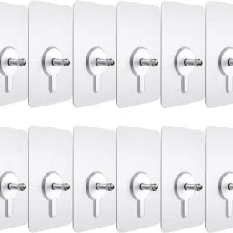 Self Adhesive No Water-Proof Nail Screw Hook for Bathroom and Kitchen Hook 10-21