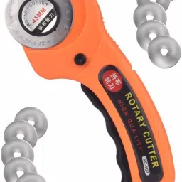 Rotary Blade Cutter Plastic Grip Hand-held Paper Cutter-image-5