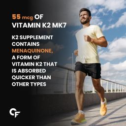 carbamide forte Vitamin D3 K2 MK7 | Plant Based Veg Vitamin D3 Tablets Lichen Source image 5