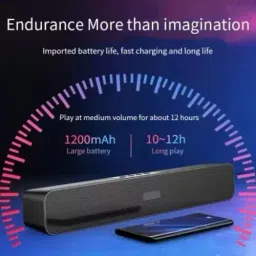 Clairbell ZHL_600B YST 3502/E91 Super Bass Bluetooth Wireless Speaker 15 W Bluetooth Soundbar-picture-19