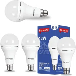 12W LED Bulb with Auto Power On|Pck of 4 4 hrs Bulb Emergency Light-image-21