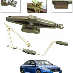 Heavy Duty Rolling Handle Jack With Rod Universal For Car 253 Vehicle Jack-image-73