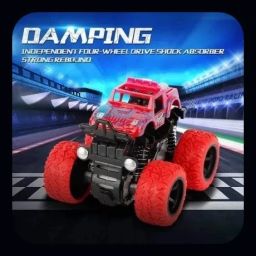 Wlco-1 Monster Truck Cars,Push and Go Toy Trucks Friction Powered Cars 4 Wheel-image-95