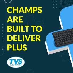 Tvs Electronics Champ Plus Keyboard Wired USB Standard Desktop Keyboard Compatible with Desktop, Laptop, Mac image 2