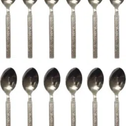 14cm Design dinner spoon pack 12 Stainless Steel Table Spoon Set-image-5