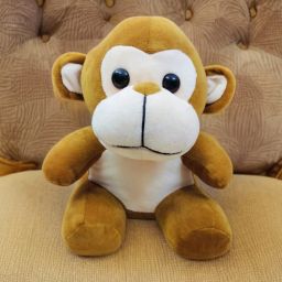 Lovely Sitting Monkey Brown for girls baby boys kids soft toy- 25 cm-picture-11
