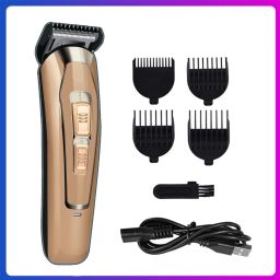 sam vintage Golden Rechargeable Cordless Professional Trimmer for Hair, Beard & Grooming Trimmer 45 min Runtime 4 Length Settings-image-28
