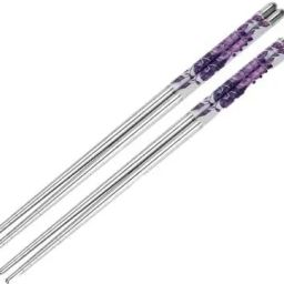 Eating, Training Stainless Steel Chinese, Japanese Chopstick-image-46