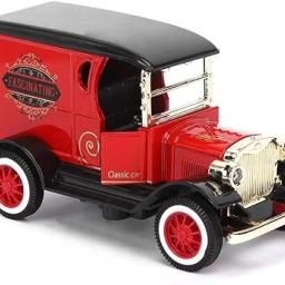 Pull Back Vintage Car Classic Model Die-Cast Metal Car-image-52