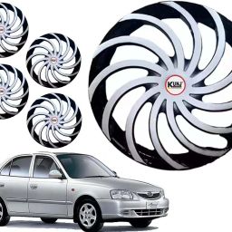 13 Inch Wheel Cover Cap for Accent Silver Black Wheel Cover For Hyundai Accent-image-10