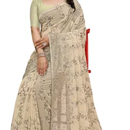 Self Design Bollywood Chiffon, Georgette Saree-image-70