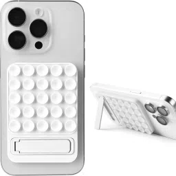 Meyaar 2 in 1 Silicone Sticky Phone Grip, Combines A Powerful Suction Cup Mobile Holder-13
