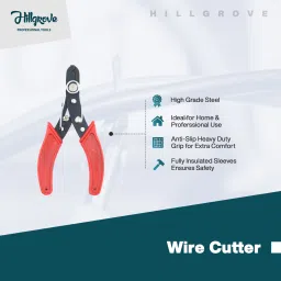 hillgrove HGCM314M1 Wire Cutter,Line Tester,Hammer and 5in1 Screwdriver Lineman Plier image 5