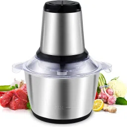 Electric Food Processor,Vegetable Chopper for Onions,Fruit,Meat Grinder Blender 250 W Food Processor-11