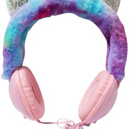 CAT STYLE HEADPHONES FOR KIDS Wired without Mic Headset-16