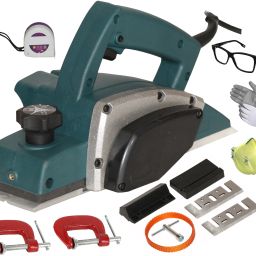Electric Planer Machine 82x1MM,Tape 3Mtr,2' G Clamp Wood Planer 1400W Machine of Carpentry Electric Planer Woodworking Machine Corded Planer-21