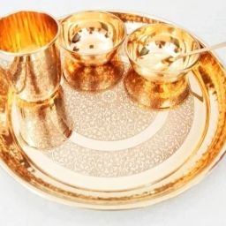Brass 13 inch Dinner Set-image-39