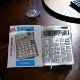 pw pencilwala 9300GC-G SMART CALCULATOR WITH BIG SCREEN BIG GLASS BUTTON BasicCalculator image 4