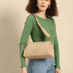 Women Khaki Shoulder Bag-image-31