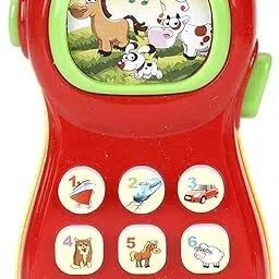 Learning Mobile phone for toys for toddlers and kids with Image projection-12