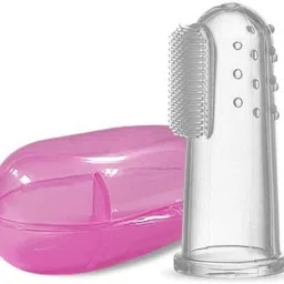 Baby Tongue Cleaner n Toothbrush Pack of 1 Teether-24