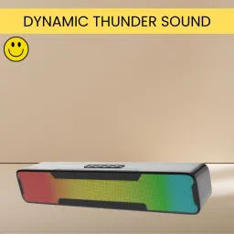 Clairbell Megabar (PORTABLE HOME THEATER SOUNDBAR)Compatibility TV & PC With RGB LightQ346 20 W Bluetooth Soundbar-7