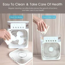 Aasha Portable Air Conditioners - Small AC Quiet Personal Air Cooler, USB Powered Mini Cooler-26