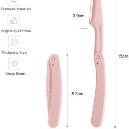 Eyebrow razor and remove all hair from,leg underarm,face for saving razor women-image-37