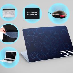 SDM 6IN1LAPTOPSKIN,SCREEN&KEYGAURD PROTECTOR,TRACKPAD,SLEEVEBAG,MOUSEPAD15.6INCH574 Combo Set-27