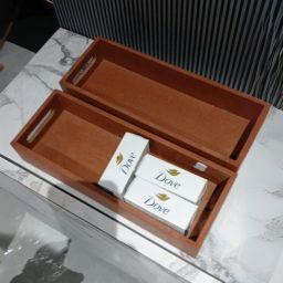 Wooden Storage Trays Set of 2 – Ideal for Spices, Bottles & Table Decor Tray Serving Set-image-10