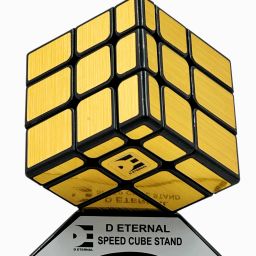 Mirror Cube 3x3 Speedcube Gold Mirror Blocks 3x3x3 Puzzle Cube With Cube Stand-image-54