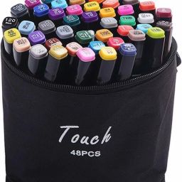 Dual Tips Permanent Art Markers Pen-image-47