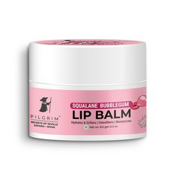 Pilgrim Squalane Bubblegum Lip Balm for Dry & Chapped Lips with Shea & Cocoa Butter-8gm-22