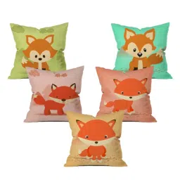the purple tree Baby Fox Cushion Cover Set of 5-picture-23