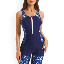 Addery Printed Legsuit Swimwear-image-9