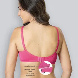 LYRA Cotton Spandex Full Coverage Secret Support Bra image 2