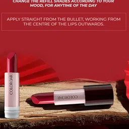 Colorbar Take Me As I Am Vegan Matte Refillable Lipstick with Vitamin E- Seductive Tan 012 image 3