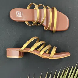 POSTCARD Open Toe Block Heels-0