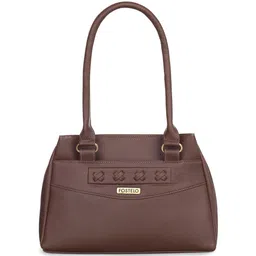 Fostelo Women Solid Structured Shoulder Bag-image-6