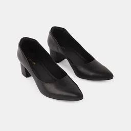 T.ELEVEN Pointed Toe Block Pumps image 5