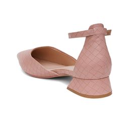 Sherrif Shoes Textured Block Heel Mules image 4