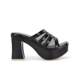 CLOG LONDON Open Toe Platform Heels image 2