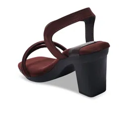 Try Me Open Toe Block Heels image 4